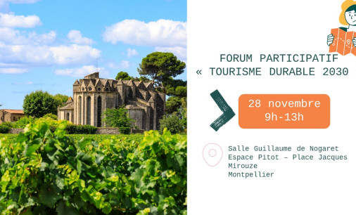  Forum participatif Tourisme Durable 2030